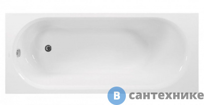 картинка Акриловая ванна Vagnerplast KASANDRA 165 (VPBA165KAS2X-04), без каркаса и сифона