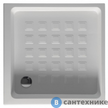 картинка Душевой поддон Kerasan Retro квадратный 100х100 см, 90, белый (134001)