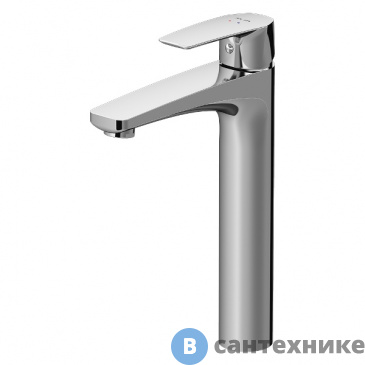 картинка Смеситель AM.PM Gem F90A92000 для умывальника высокий, хром
