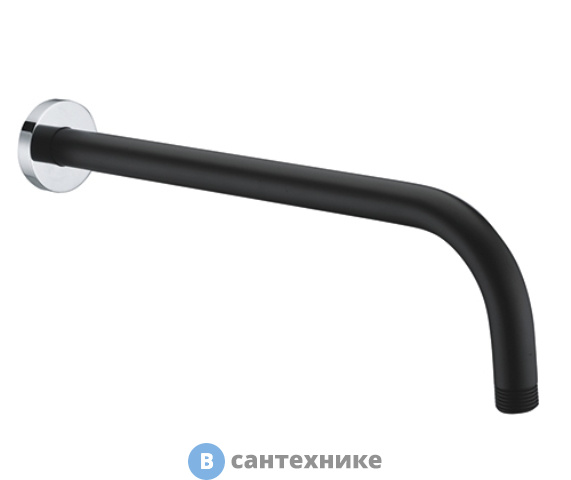 Настенный верхний излив WasserKRAFT A079 для душа латунь, покрытие Soft-touch