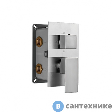 картинка Смеситель RGW SP-43 205*125 для душа, встраиваемый (21140543-31)