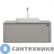 Тумба с раковиной Black&White U915.1000 Blum металлический ящик (1000x545x400)