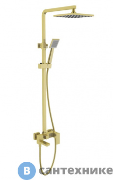 картинка Душевая стойка Timo Selene SX-2013/17 золото матовое