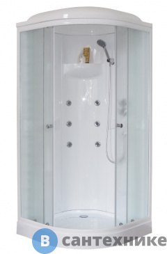картинка Душевая кабина Royal Bath RB 90HK2-M  900*900*2170 (матовое)