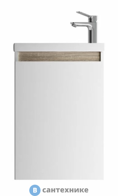 Тумба под раковину AM.PM X-Joy M85AFHX0451WG подвесная, 45 см, 1 дверца, белый глянец