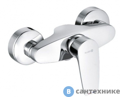 картинка Однорычажный смеситель Kludi PURE&SOLID 348410575 для душа