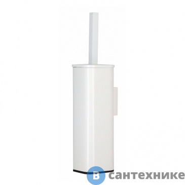 картинка Щетка WasserKRAFT K-1167 WHITE для унитаза подвесная