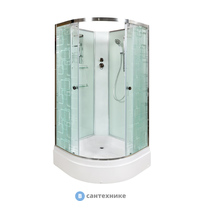 Душевая кабина Deto EM2780N без крыши