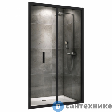 картинка Душевая дверь ABBER Sonnenstrand AG07100B 100*195