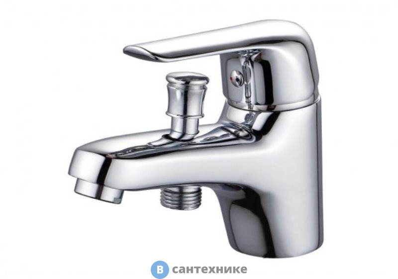 Смеситель Aquanet AF430-61С Pragmatic, на борт ванны, хром (216771)