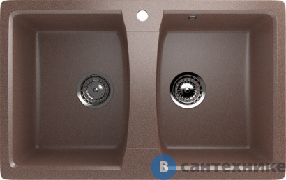 картинка Кухонная мойка Ulgran U-402-307 терракотовый 770х495