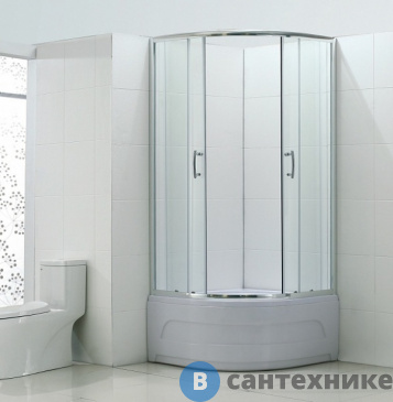 картинка Душевой уголок Band Hours Martina 100 (1000х1000х2050)