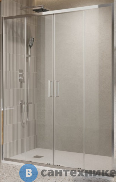 картинка Душевая дверь BelBagno LUCE-BF-2-150-C-Cr