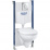 Унитаз с инсталляцией Grohe 39415000 Solido Compact 5 в 1 в сборе