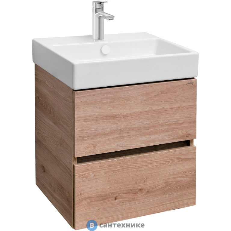 Тумба под раковину Jacob Delafon TOLBIAC EB1378-E75 50 см, дуб давос натуральный