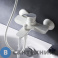 картинка Смеситель AM.PM F85A10033 X-Joy, для ванна/душа, белый