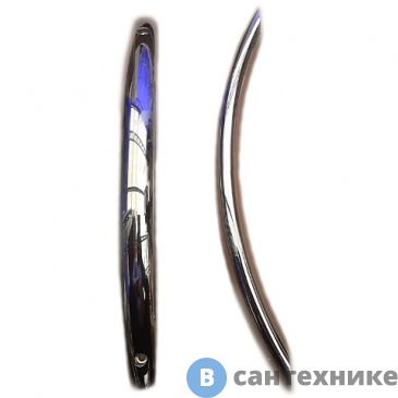 картинка Ручки для ванны Jacob Delafon E60327-CP OVE Bi комплект из двух хромированных ручек хром