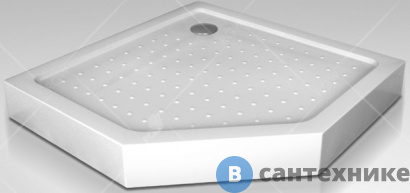 картинка Душевой поддон RGW LUX/TN-TR /трапеция 90*90 (для PA-86) (16180599-41), без сифона
