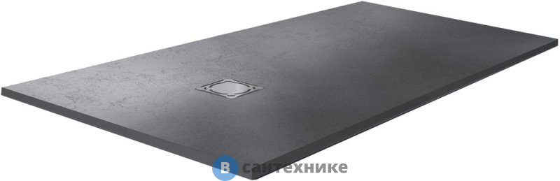 Душевой поддон RGW ST-0148G 80*140*2,5 графит/прямоуг (16152814-02), без сифона