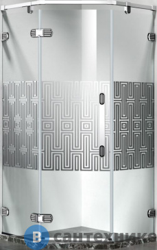 картинка Душевое ограждение ORANS SR-1664 (1100x1100x2000)