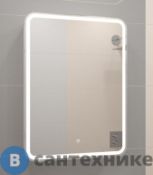 Зеркало-шкаф с подсветкой Art & MAX PLATINO AM-Pla-600-800-1D-R-DS-F