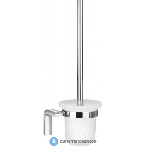 Щётка Cezares CZR-F-8932 для унитаза настенная, хром