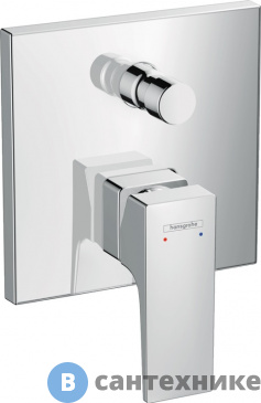 картинка Смеситель Hansgrohe 32545000 Metropol для ванны