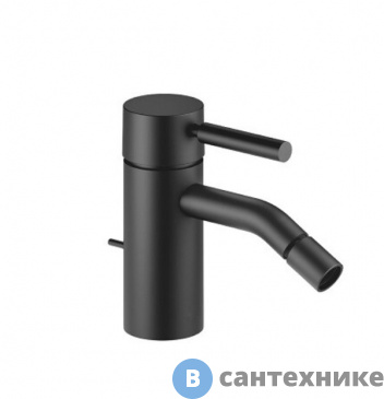 картинка Смеситель Dornbracht Meta 33.600.660.33 для биде, чёрный матовый