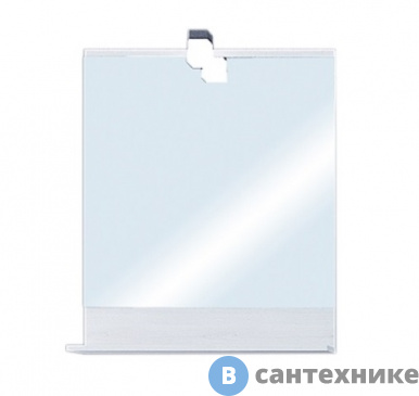 картинка Зеркало Акватон БЕККА 70 /70х85х14/ (дуб сомерсет) (1A214402BAC20)