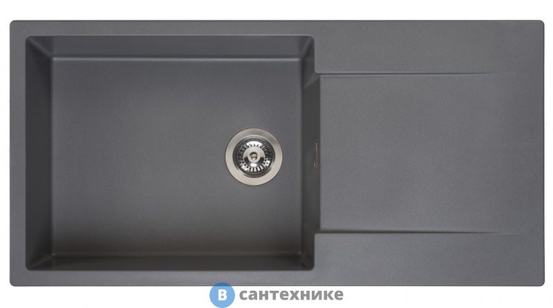 Кухонная мойка Reginox Amsterdam 540 Grey Silvery 3,5" (R30813)