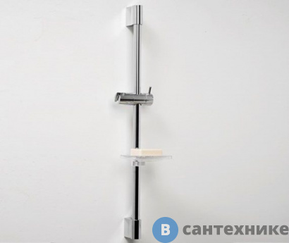 картинка Душевой гарнитур WasserKRAFT A063 66,5 см нержавеющая сталь, хромоникелевое покрытие