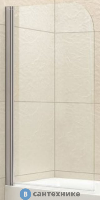 Шторка Cezares ECO-O-V-1-80/140-C-Cr на ванну (800x1450)