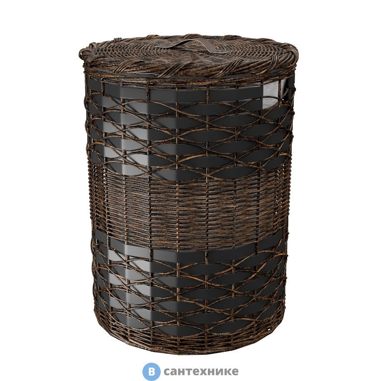 Корзина WasserKRAFT Bever WB-240-L для белья