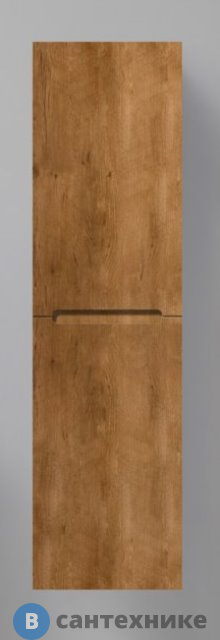 Шкаф BelBagno ETNA-1500-2A-SC-RN-P-R подвесной, с двумя распашными дверцами с доводчиками, две полки внутри, правосторонний, Rovere Nature