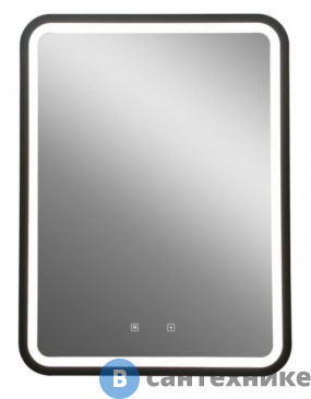 картинка Зеркало Art & MAX Genova 600x800 с подсветкой и функцией антизапотевания (AM-Gen-600-800-DS-F-H)