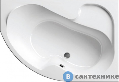 картинка Ванна акриловая Ravak ROSA 160x105 P без гидромассажа (CL01000000)