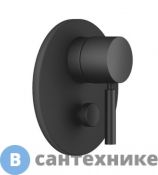 Смеситель Dornbracht Meta 36.120.660.33 для душа, чёрный матовый, внешняя часть