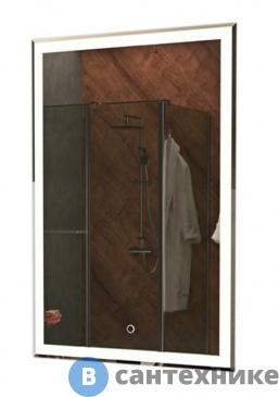 картинка Зеркало AZARIO Minio влагостойкое с подсветкой 600*800 (CS00066631)