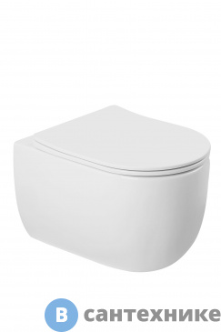 картинка Унитаз подвесной Sapbox Arilon 1131T2-W (490*360*360) Tornado2 белый