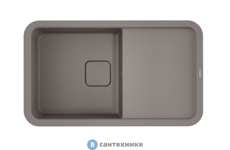 Кухонная мойка OMOIKIRI Tasogare-86-GR grey (4993459)