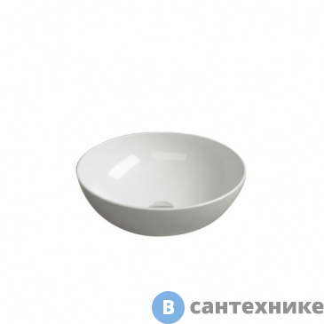 картинка Раковина Cezares CZR-NEW-43-LVB керамическая накладная 43 см