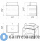 картинка Тумба под раковину Grossman АЛЬБА-65 см с 2-я ящ. подвесная веллингтон/бриз (ум.GR-3016)