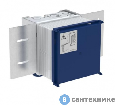картинка Монтажный комплект Geberit 116.130.00.1 для смесителей, вертикальный монтаж, с функциональным блоком