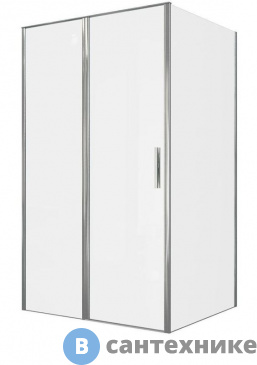 картинка Душевой уголок Allen Brau Priority 120x80 3.31031.00 + 3.31040.00 хром, без поддона