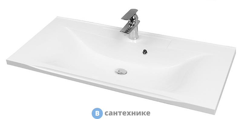 Раковина Акватон Премьер 1000 белая (1A702531PR010)