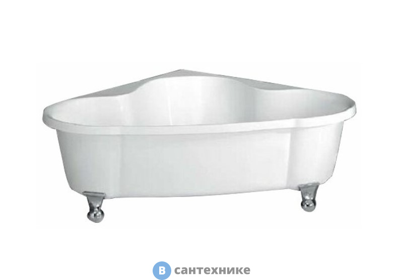 Ванна акриловая BelBagno BB07 150х150 отдельностоящая