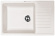 Кухонная мойка RESPECTA Tira RT-78 белый камень (RT78.105)