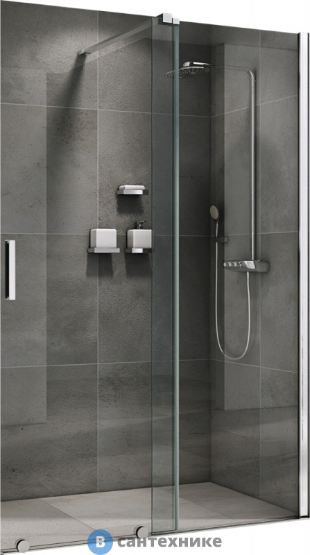 Душевая дверь ABBER Komfort AG90120 120*200