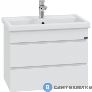 картинка Тумба под раковину СанТа Марс 70 2 ящ. подвесная (ум. ФОСТЕР 70) (700294)