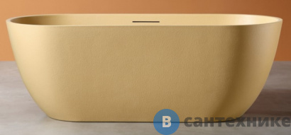 картинка Ванна ABBER Frankfurt AM9941MS 170*75 из искусственного камня, песочная матовая